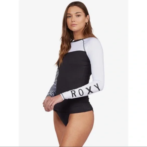 Roxy LS Stripe Rashguard - Picture 5 of 8